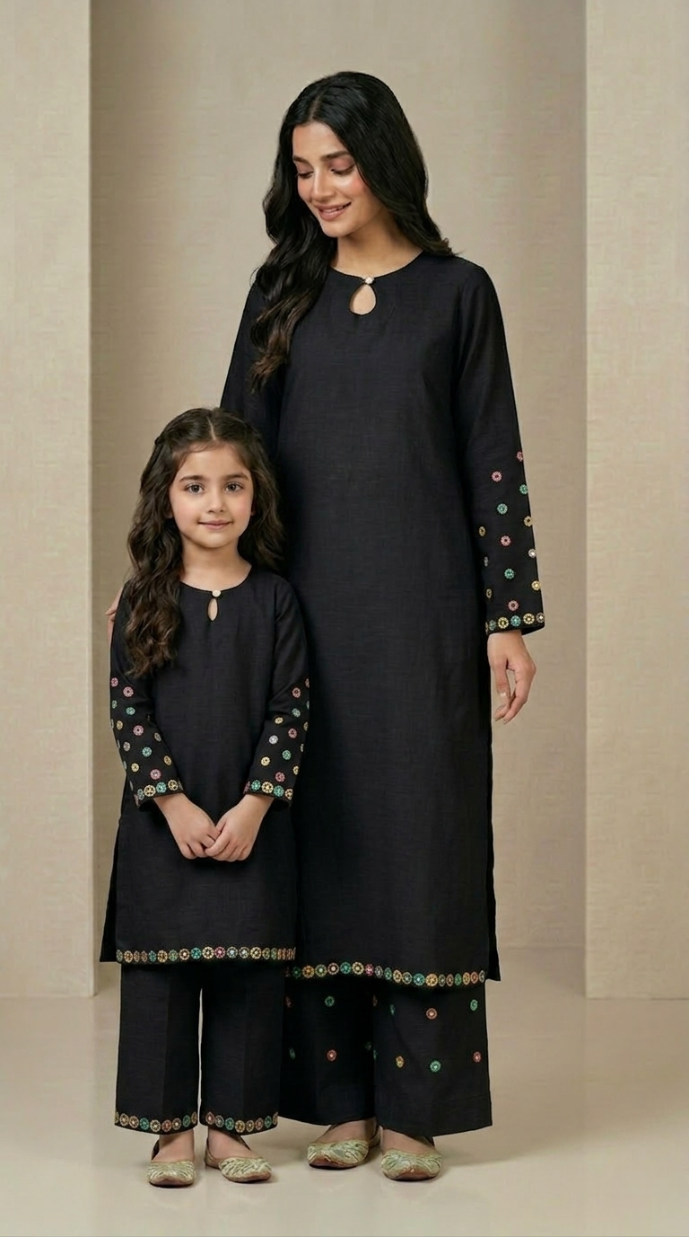 Stitch Embroidery Lawn 2 Pcs
