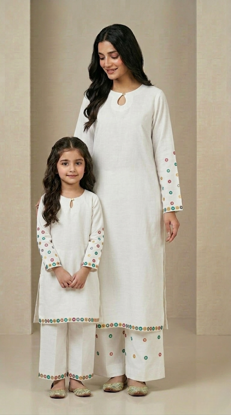 Stitch Embroidery Lawn 2 Pcs