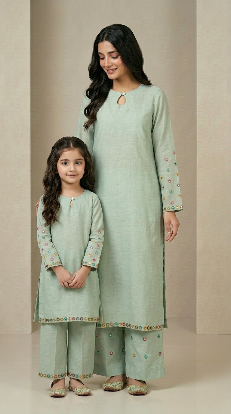 Stitch Embroidery Lawn 2 Pcs
