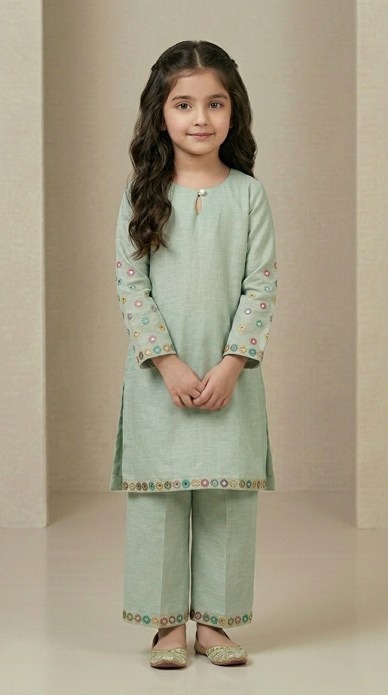 Stitch Embroidery Lawn 2 Pcs